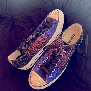 Custom Swarovski Converse